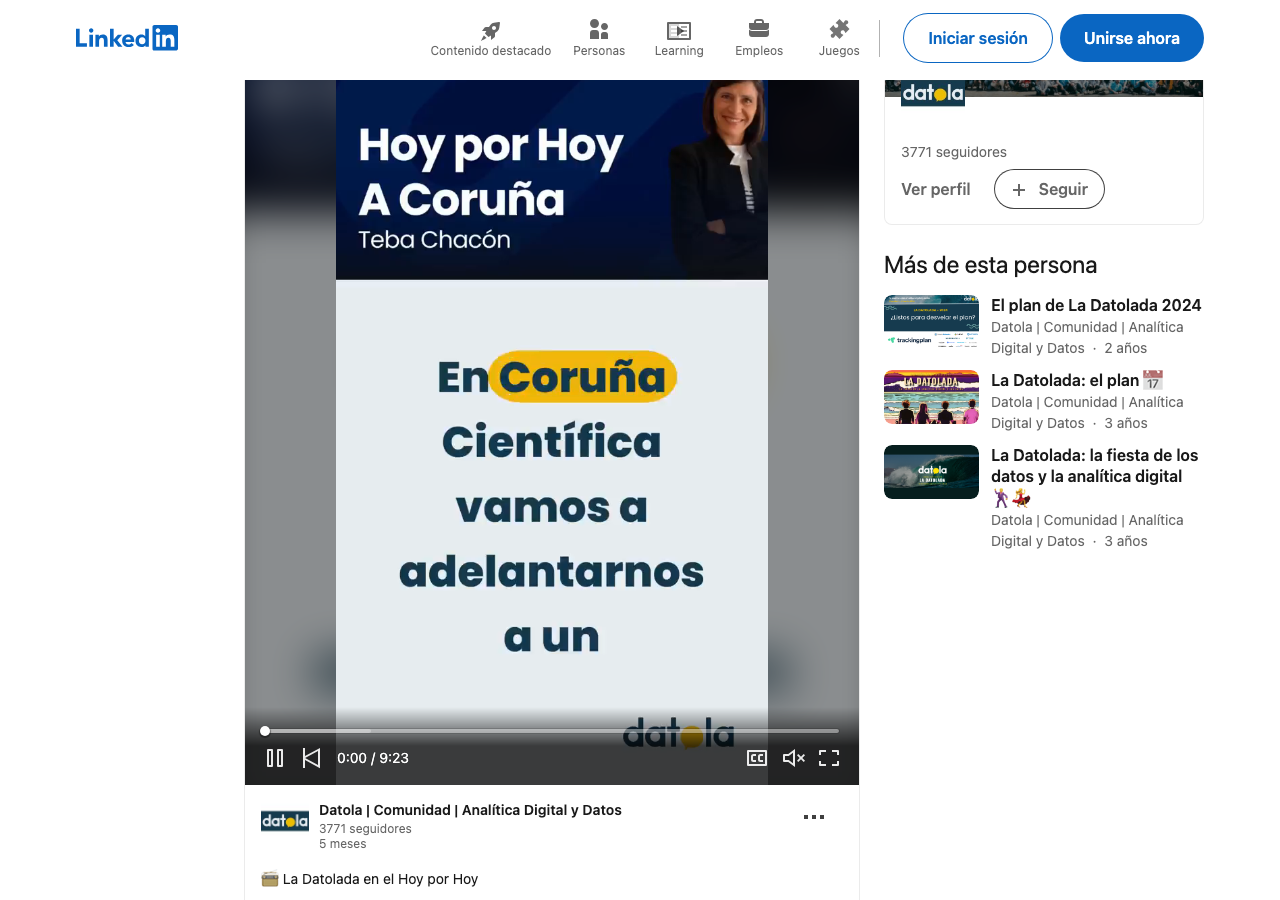 La Datolada en Hoy por Hoy de Radio Coruña