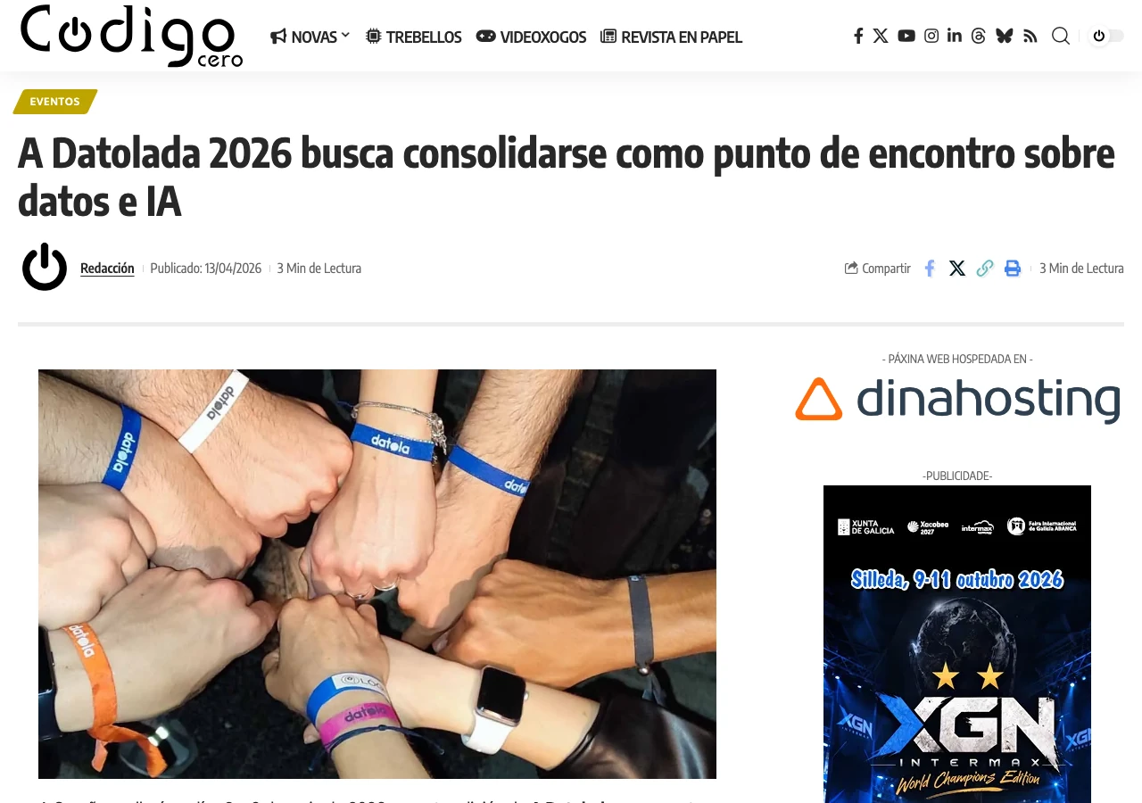 A Datolada 2026 busca consolidarse como punto de encontro sobre datos e IA